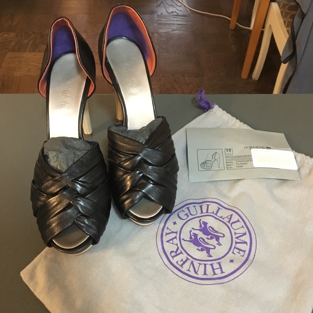Gorgeous NEVER worn guillaume hinfray shoes